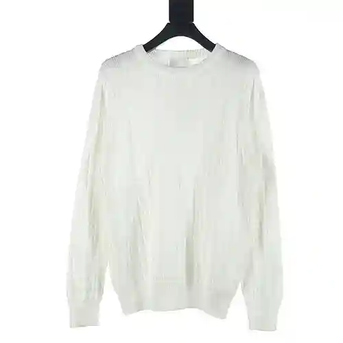 Jersey de punto 4G con cuello redondo en toda la prenda GVC de Givenchy