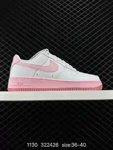 3 Zapatillas deportivas informales, versátiles y de caña baja Nike Air Force Low Air Force One de ni