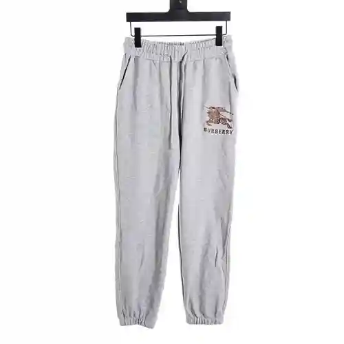 BBR pantalones caqui con bordado de caballo de guerra