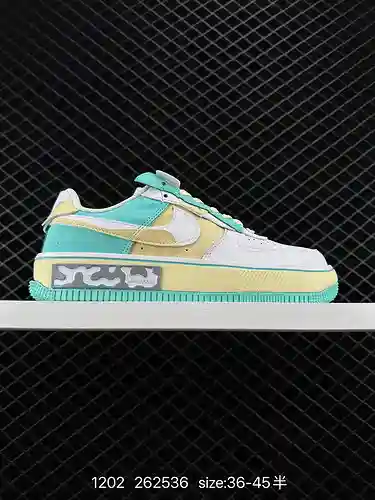 8 fotografías exclusivas de la vida real de la serie Nike Air Force Fontanka "Iced Lemon" 