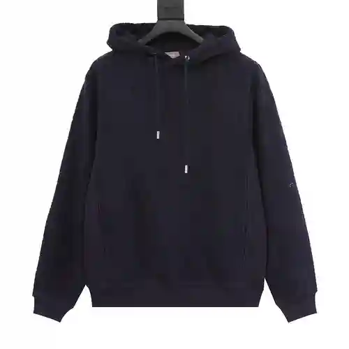 Toalla CD 22Fw con logo en jacquard y sudadera con capucha de polar
