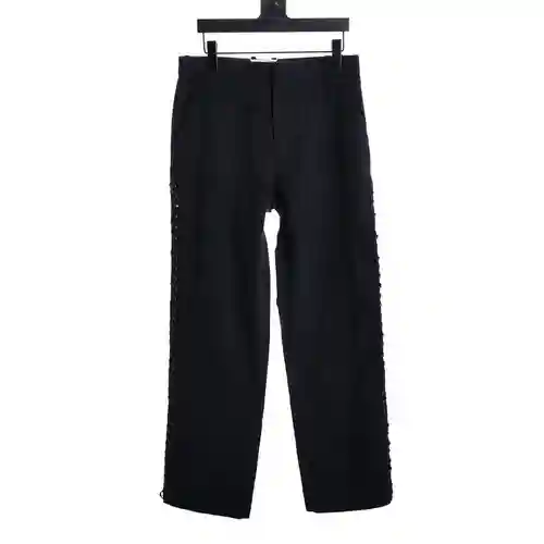 Pantalones tejidos de cuero BV Bottega Veneta 23FW