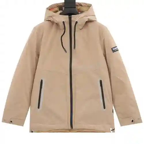 Chaqueta de plumas con insignia de silicona en el brazo BBR 22Fw