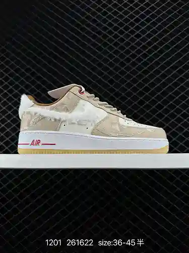 Nike Air Force Low Air Force 1 zapatillas deportivas informales, versátiles y de caña baja. La combi