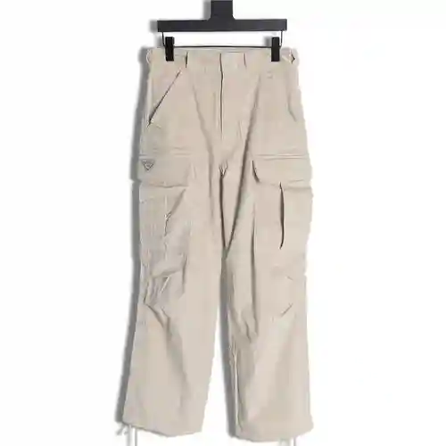 Pra*da 23FW pantalones cargo de pana