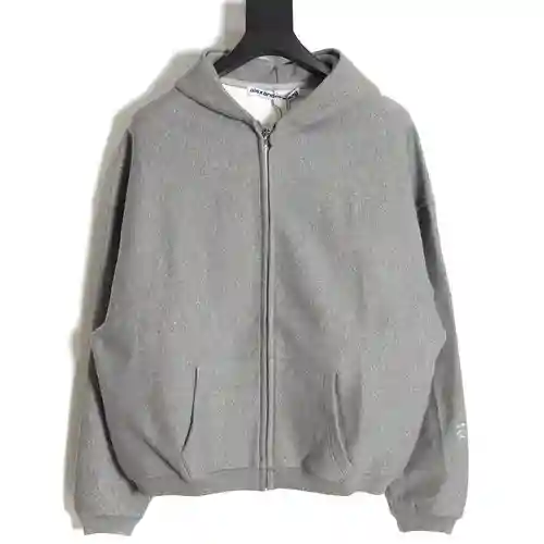 AW Alexander Wang 23FW chaqueta con cremallera y purpurina