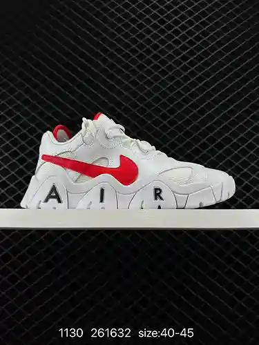 6 Nike Air Barrage Low Artículo de celebridad de Internet Xiaohongshu modelo popular Pippen Zapatill