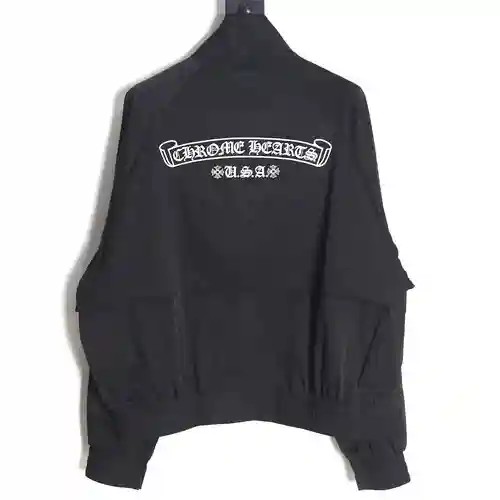 Chaqueta cortavientos en sánscrito de jacquard tejido Croxin CH 23FW