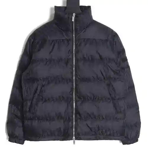 CD Dior 23FW plumífero con estampado integral oscuro
