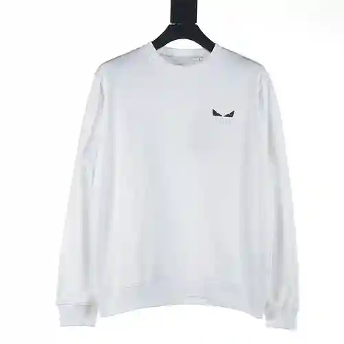Sudadera con cuello redondo y ojos bordados del pequeño monstruo Fen*di/Fendi FD
