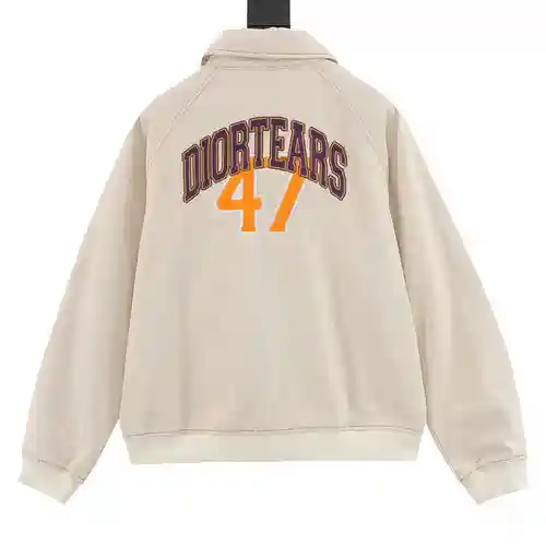 chamarra de béisbol CD 47 con bordado