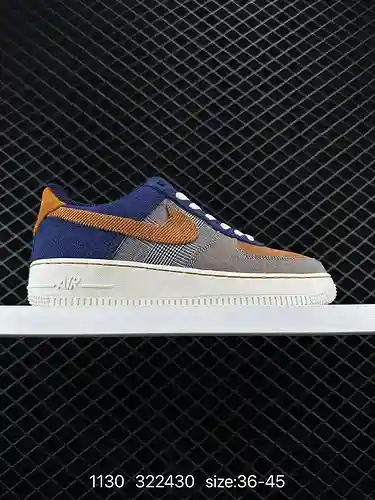 Zapatillas deportivas informales, versátiles y de caña baja Nike Air Force Low Air Force One de nive