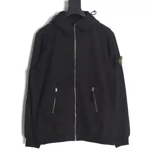 Chaqueta con cremallera y medalla ST Stone Island