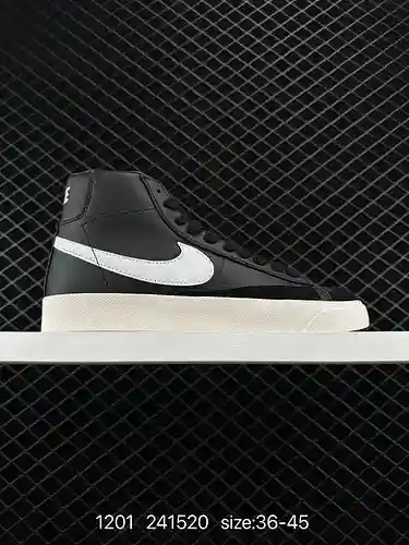 Nike Blazer Mid VNTG '77 Trail Blazer zapatillas deportivas informales, clásicas y retro, de caña al