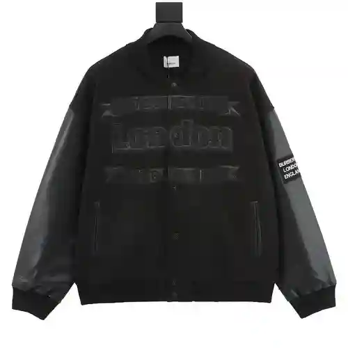 chaqueta béisbol con letra bordada BBR