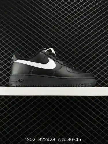 4 Nike Air Force Low Air Force 1 zapatillas deportivas informales, versátiles y de caña baja. La com