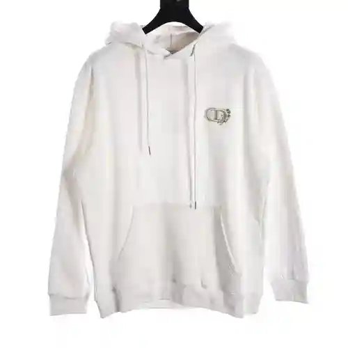 CD sudadera con capucha y bordado floral