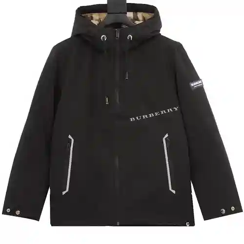 Chaqueta de plumas con insignia de silicona en el brazo BBR 22Fw