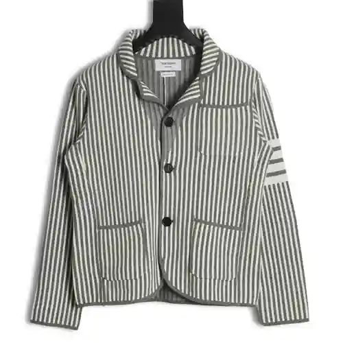 Chaqueta tipo blazer a rayas TB 22FW