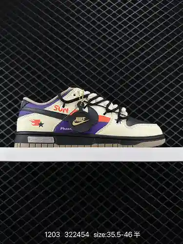 27 Zapatillas de deporte informales con cordón Nike Dunk Low, caja grande personalizada especial DJ6