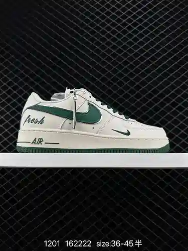 Nike Air Force Low Air Force 1 zapatillas deportivas informales, versátiles y de caña baja. La combi