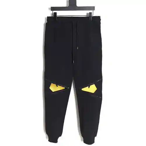 Fen*di/Fendi pantalones leggings estilo monstruo con costuras clásicas