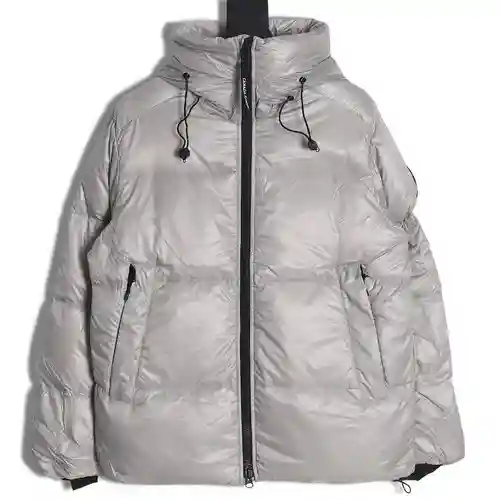 CANADA GOOSE Chaqueta de plumas clásica con capucha y etiqueta negra de Canada Goose