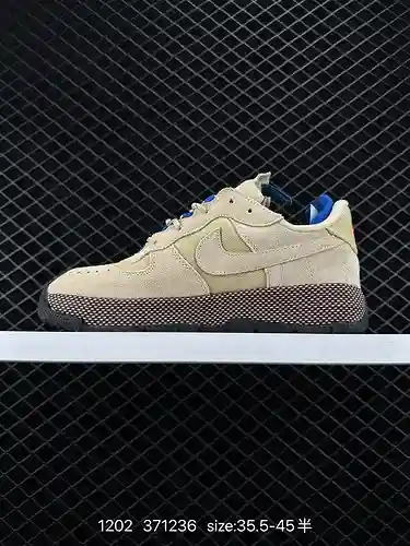 8 Zapatillas deportivas informales, versátiles y de corte bajo Nike Air Force WILD de nivel corporat