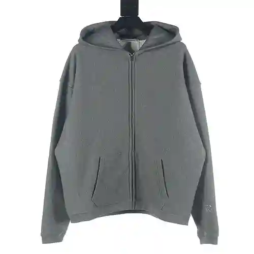 AW/Alexander Wang ADW 23FW chaqueta con capucha y cremallera con purpurina