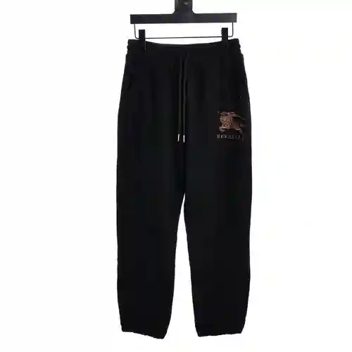 BBR pantalones caqui con bordado de caballo de guerra