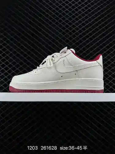 4 Nike Air Force Low Air Force 1 AF zapatillas deportivas informales, versátiles y de caña baja. Un 