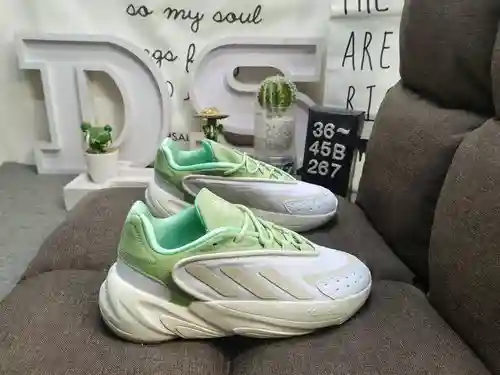 267D# Etiqueta genuina Adidas/Ozelia adiPENE water pipe 2.0 suela de zapatos deportivos retro de cue