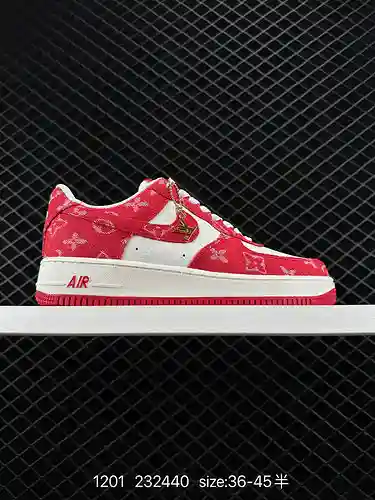 2 Air Force '7 a nivel de empresa, horma original y cartón original para crear una versión pura de l