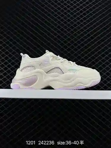 8 Fila Fusion Bianco 2 Zapatos de papá informales con suela gruesa, antideslizantes, resistentes al 