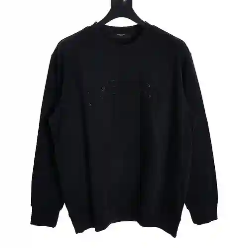 Sudadera con cuello redondo y letras de rombos de GVC Givenchy