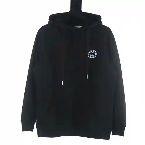 GU*CCI/Gucci GUC 23FW Sudadera con capucha y bordado con doble G
