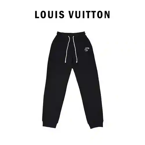pantalones LV 22FW con pin bordado
