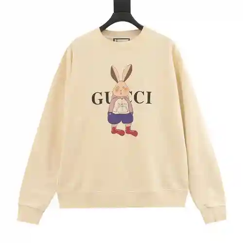 Sudadera con cuello redondo y estampado de conejo de G Home Sports
