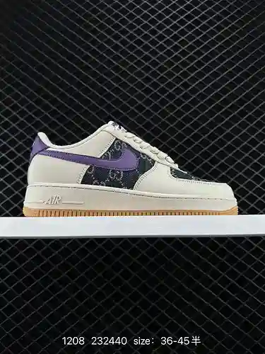2 Air Force '7 a nivel de empresa, horma original y cartón original para crear una versión pura de l