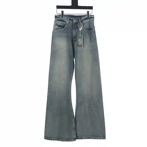 Margiela MM6 23FW pantalones vaqueros de campana grande