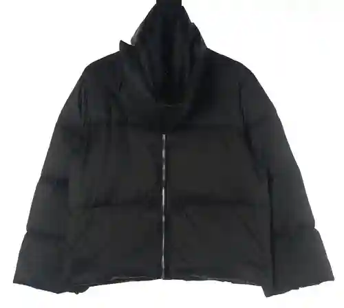 Rick Owens RO 23FW chaqueta de plumas tipo bufanda