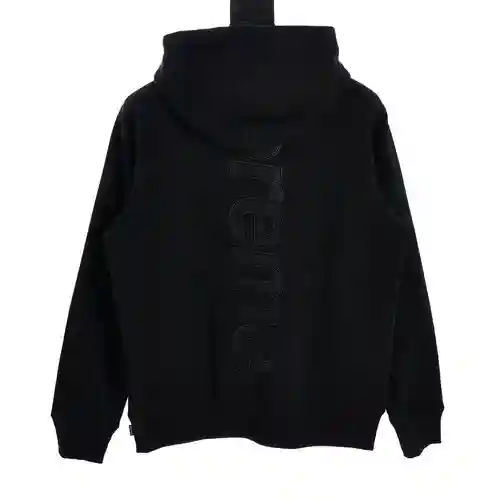 Sup*reme FW23 WEEK8 SUDADERA CON CAPUCHA DE SATINADO Sudadera con capucha y logo de letra de satén v