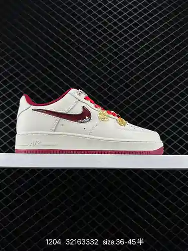 6 Nike Air Force Low Air Force 1 AF zapatillas deportivas informales, versátiles y de caña baja. La 