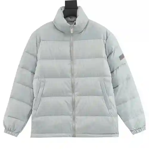 CD 23FW plumífero con estampado integral oscuro