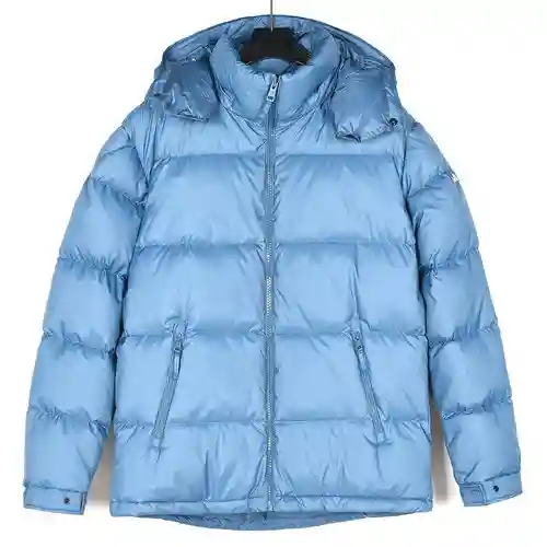 MC/Mask 23SS Hiroshi Fujiwara y chaqueta de plumas con insignia de brazo relámpago estilo conjunto