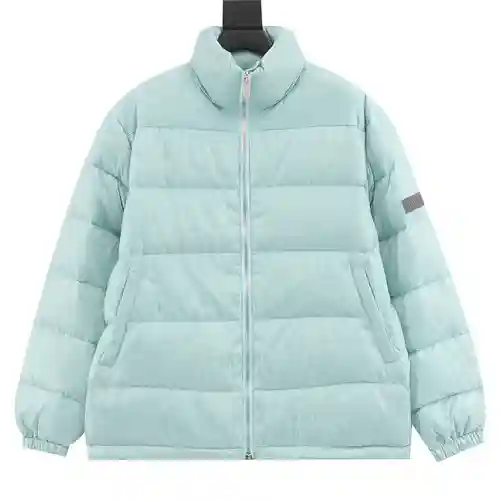 CD 23FW plumífero con estampado integral oscuro