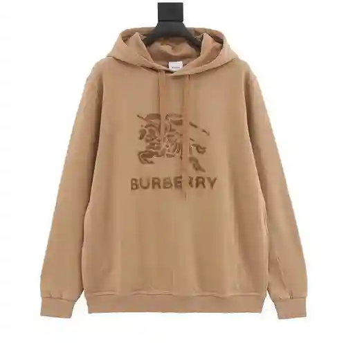Sudadera con capucha de caballo de guerra con bordado de toalla BBR