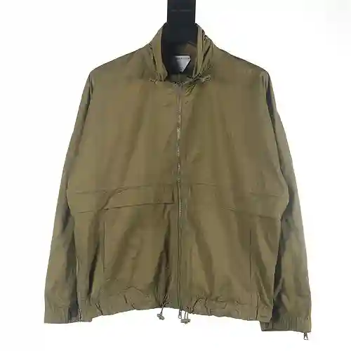 Bottega Veneta BV 23FW chaqueta con cuello alto de nailon de alta densidad