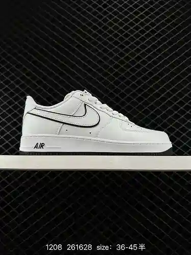 4 Auténticas zapatillas deportivas informales, versátiles y de caña baja Nike Air Force Low Air Forc