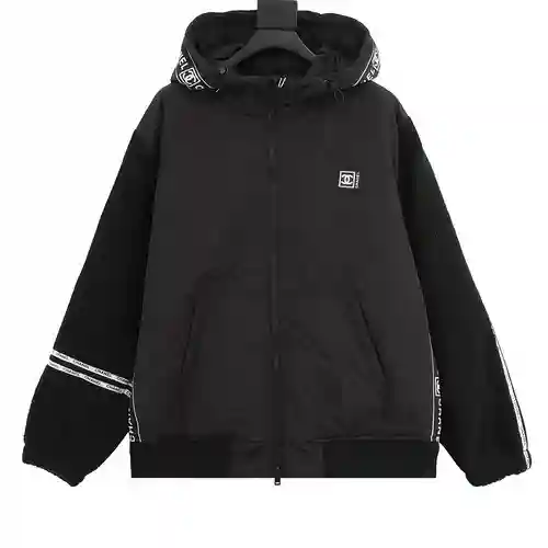 CHA*NEL / Chanel Xiaoxiang chaqueta de lana de cordero con cinta LOGO
